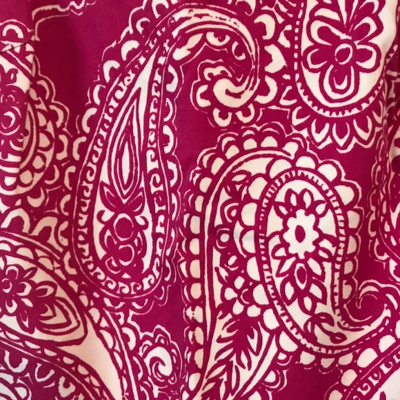 Ralph Lauren spaghetti strapped paisley dress - Picture 2 of 4